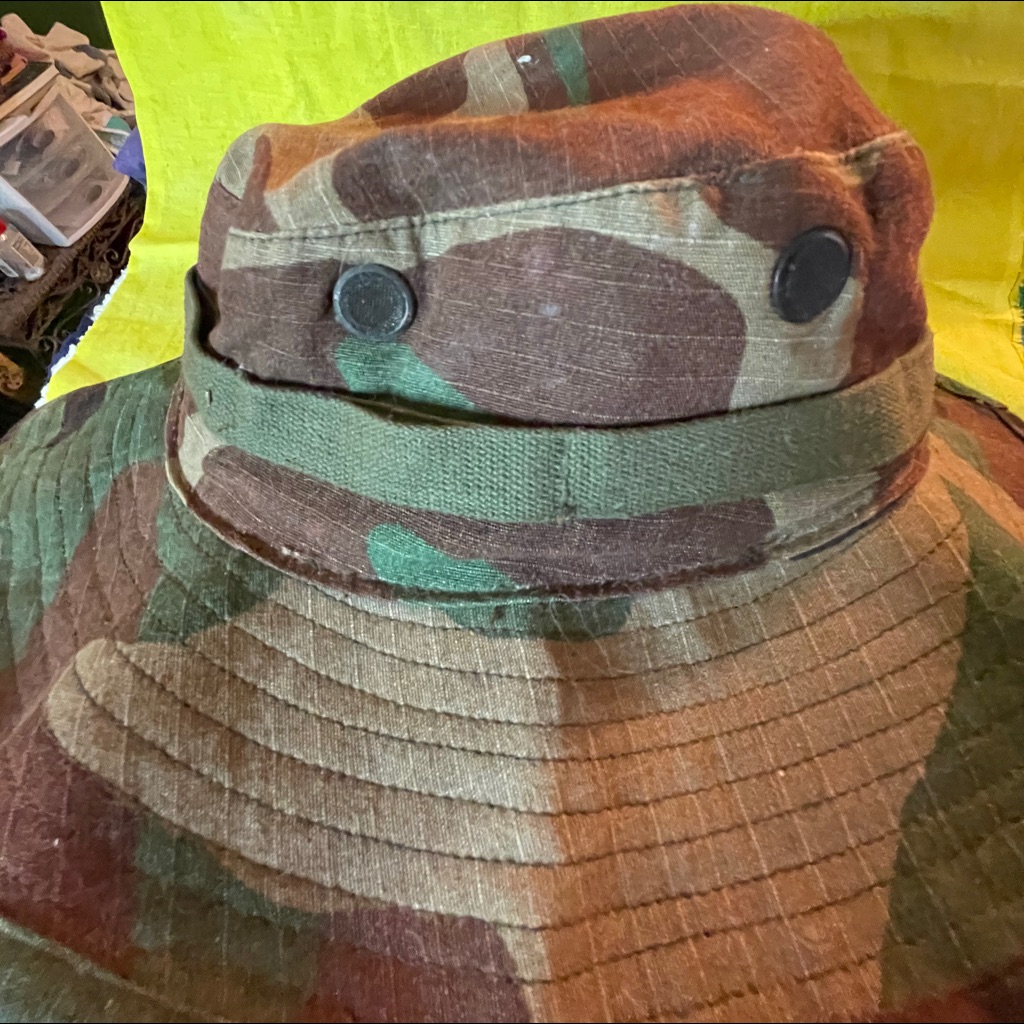 Carribian,Jungle Hat .Needlepoint Hat Inc.